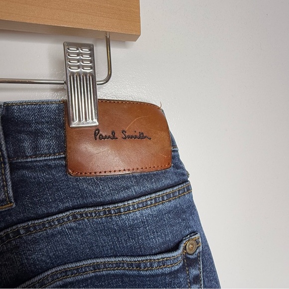 Paul Smith - Men’s Blue Jeans with Button Fly - Size 32 - Picture 6 of 8